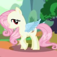 Fluttershy Pony Šaty Nahoru