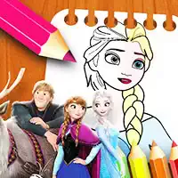 Frozen II Coloring Book game screenshot