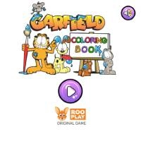 Βιβλίο Ζωγραφικής Garfield
