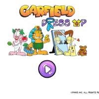 Garfield Öltöztetős