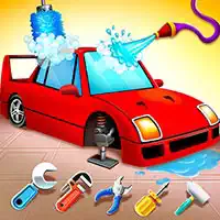 girls_car_wash_salon_auto_workshop ゲーム