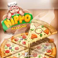 Hippo Pizza Chef екранна снимка на играта