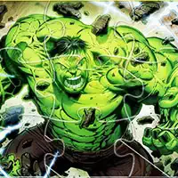 Hulk Süper Kahraman Yapboz