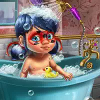 ladybug_baby_shower_care თამაშები