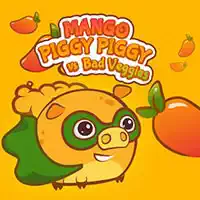 Mango Piggy Piggy vs Bad Veggies game screenshot