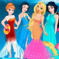 Meerjungfrau-Prinzessinnen