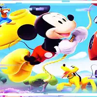 Mickey Mouse-Puzzeldia schermafbeelding van het spel