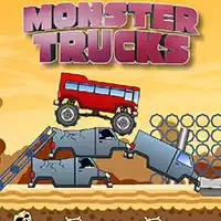 چالش Monster Trucks اسکرین شات بازی