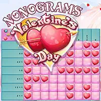 Nonograms Valentijnsdag schermafbeelding van het spel