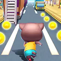 Paw Puppy Kid Subway Surfers Runner captură de ecran a jocului