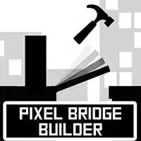 Pixel Bridge Builder game screenshot