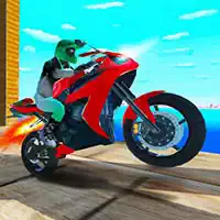 Port Bike Stunt game screenshot