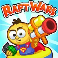Raft Wars 1 o'yin skrinshoti
