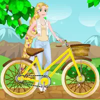 rapunzel_repair_bicycle ហ្គេម