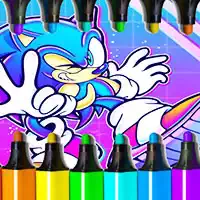Lojë Sonic Ngjyrosje pamje nga ekrani i lojës