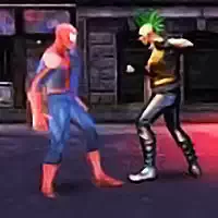 Combat De Rue Spider Hero