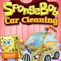 Спондж Боб Почистване На Автомобили