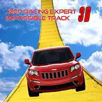 Stunt Jeep Simulator. Impossible Track Racing Game