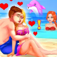 Summer Kissing Game game screenshot