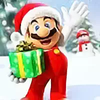 Super Mario World: Edição De Natal captura de tela do jogo