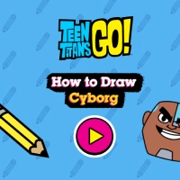 Teen Titans Go How To Draw Cyborg