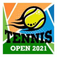 Tennis Open 2021 mängu ekraanipilt