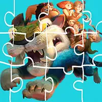 The Croods Jigsaw Game skærmbillede af spillet