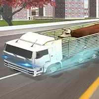 Wild Animal Transport Truck game screenshot
