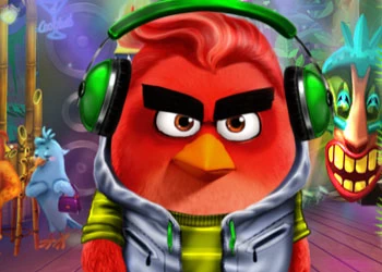 Angry Birds Sommerferie skærmbillede af spillet
