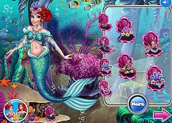 Ariel Prinses Vs Zeemeermin schermafbeelding van het spel