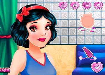 Aurora And Snow White Winter Fashion στιγμιότυπο οθόνης παιχνιδιού