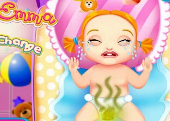 Baby Ema Cambio Pannolino screenshot del gioco