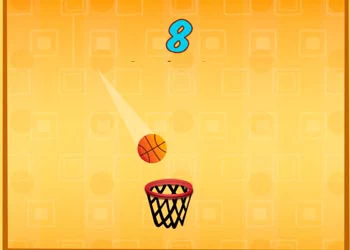 Wyzwanie Koszykówki, Rzut Piłką zrzut ekranu gry