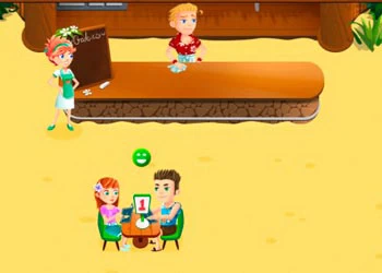 Beach bar game screenshot