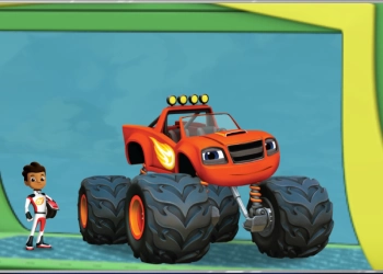 Blaze And The Monster Machines: Skytrack'te Yarışın oyun ekran görüntüsü