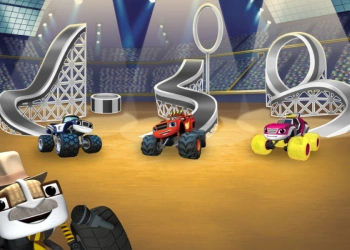 Blaze E Le Mega Macchine: Rompicapi Acrobatici In Super Forma screenshot del gioco