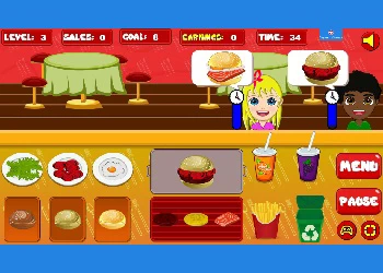 Burger Tani pamje nga ekrani i lojës