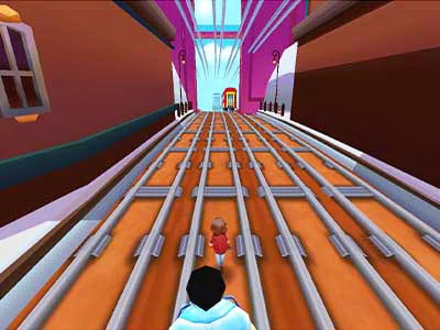 Bus & Subway Surfers game screenshot