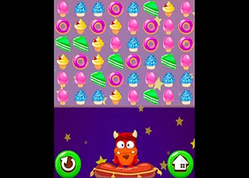 Cukierkowy Pożeracz Potworów zrzut ekranu gry
