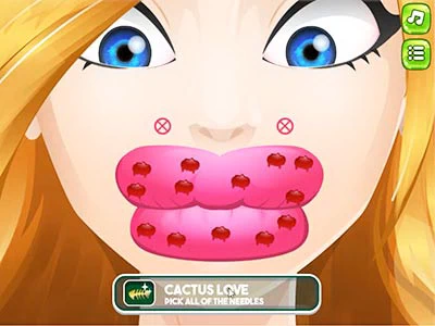 かわいい唇の整形 ゲームのスクリーンショット