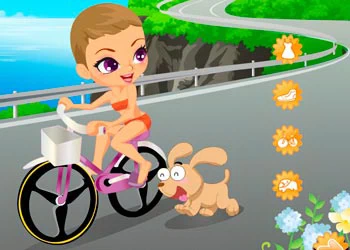 Salir En Bicicleta Disfrazarse captura de pantalla del juego