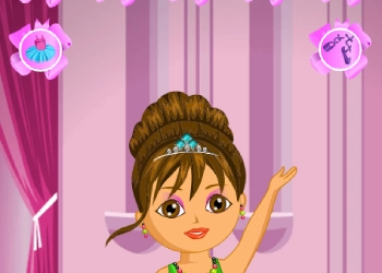 Dora Ballerina Dressup game screenshot