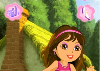 Dora En El Jardin captura de pantalla del juego