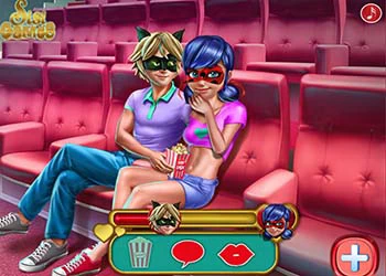 Dotted Girl Cinema Flirtování snímek obrazovky hry