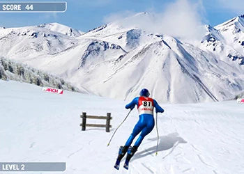 Ski Alpin captură de ecran a jocului
