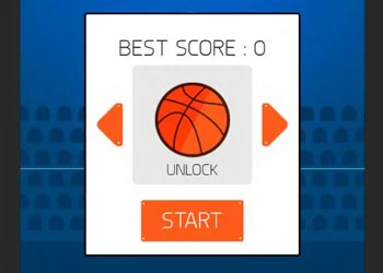 Fingerbasketball Spiel-Screenshot