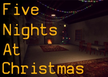 Vijf Nachten Met Kerstmis schermafbeelding van het spel