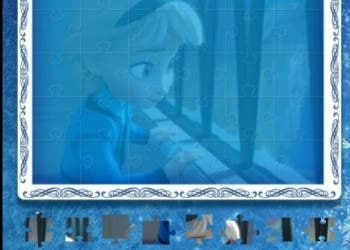 Puzzle La Reine Des Neiges capture d'écran du jeu