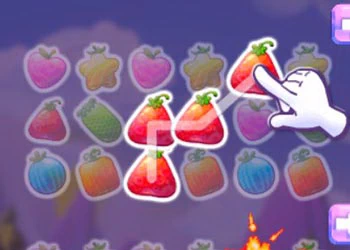 Fruit crush frenzy game screenshot