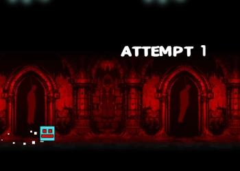 Carrera De Geometría De Terror captura de pantalla del juego